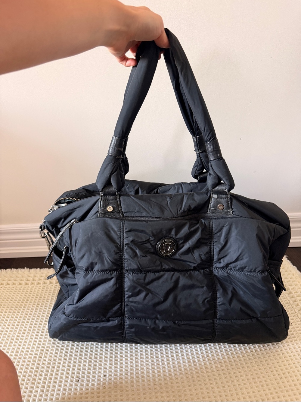 Lululemon Athletica Black Bon Voyage Duffel